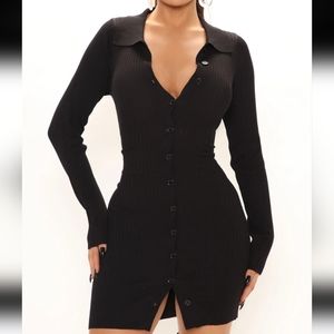 Anaisa Sweater Mini Dress